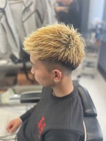 リプレイ 草津店(RIPLAY)&nbsp;ニュアンスパーマ/スペインカール/スパイキーショート/MEN'S