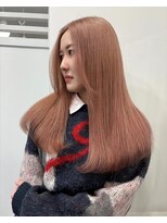 ヴィア(Via) 10代20代30代/ピンクベージュ/ハイトーン/髪質改善