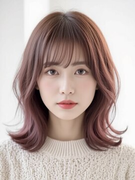 ソルトプラス 天王町店(Salt＋) ローズベージュニュアンスカラー