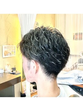 スギモト(Sugimoto) メンズ 2ブロックフェザーパーマ!