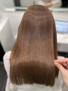 ピリオド 赤坂(Period.) ミディアムヘアー髪質改善　赤坂見附