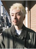 【macana指名】スパイキーショートベリショブリーチ金髪