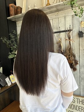 アミュゼ デフィ(amuser defi) 艶々ストレートヘア