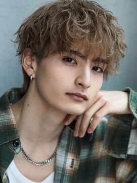 リップス 心斎橋(LIPPS) 波巻きスパイラルパーマツイストスパイラルパーママッシュウルフ