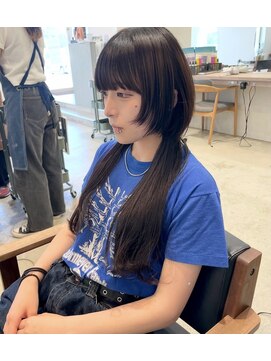 メルク(merc) カール/セミディ/シアーカラー/姫カット/ウルフ