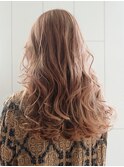 ロングくびれヘア美髪韓国ヘア顔周りレイヤー_ba376782