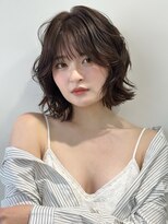 オムニス 表参道(Omnis)&nbsp;ショート・ボブパーマ/丸顔/前髪あり/絶壁解消/20代/30代/外ハネ