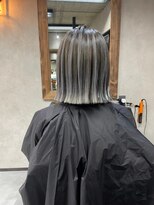 サニー 渋谷(SUNNY) バレイヤージュ、ハイライト、レイヤーカット、ダブルカラー