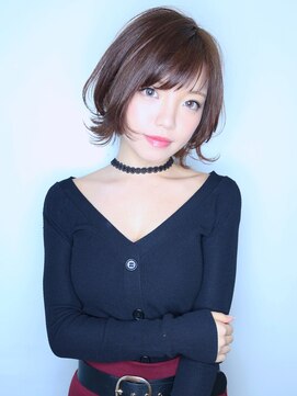 ラウンジ モリオ イケブクロ(Lounge MORIO Ikebukuro) 【morio】大人女性長めのショートヘア♪