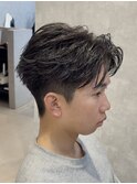 フェザーショート/ニュアンスパーマ/毛流れ