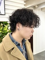 solea men's&nbsp;【雰囲気抜群】波巻きパーマ