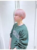 ミュー(Mu)&nbsp;ホワイトピンク　ブリーチカラー