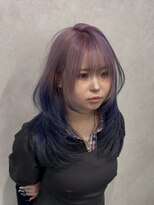エル オオサカ 心斎橋店(L. OSAKA)&nbsp;ピンク×ブルー/グラデーション