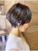 ショート　ボブ　ウルフ　レイヤーカット森田【京都二条】