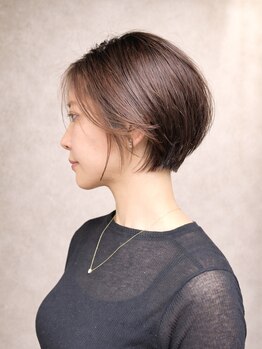 ロマリア(Lomalia)の写真/[乾かすだけでキマる]『貴女に似合う』が一番の魅力。技術差の出るショートも髪質/骨格で診断[原宿/表参道]