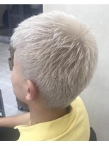 メンズオール 大宮(Men's OR)&nbsp;ホワイトブリーチのベリーショート