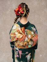 ヘアースペース 練馬店(hair space COCO) 成人式、振袖着付け+和装ヘアー