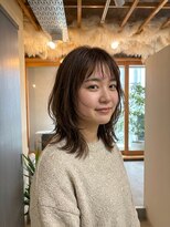ホロル(horol)&nbsp;シースルーバングのレイヤーミディ