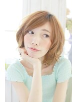 シュシュット(chouchoute)&nbsp;大人ガーリーミディアムレイヤー似合わせカットダークアッシュ04