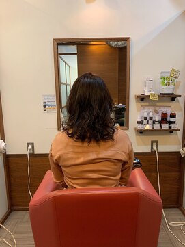 ムードコア 関内店(mu;d Coa) 艶髪ミディアム