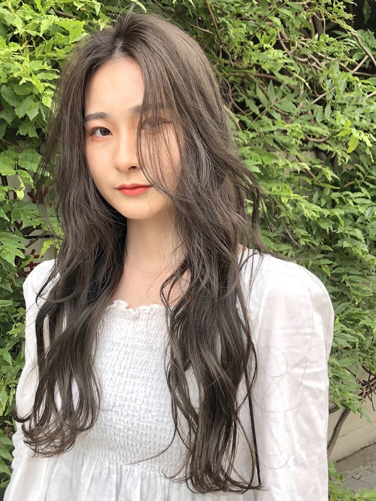 LAPENSEE Karen】韓国人風カット×透明感カラー×グレージュ：L069708902 