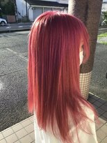 ヘアルーム ウキ&nbsp;アクリルピンクカラー