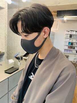 バイフィフス 原宿/表参道(by fifth) ◇センターパート ニュアンスパーマ 韓国ヘア トランクスヘア