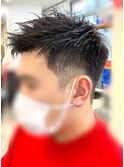 men'sフェードショート