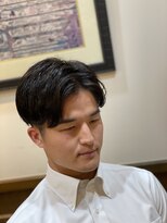ヒロギンザバーバーショップ 神楽坂店(HIRO GINZA BARBER SHOP)&nbsp;大人センターパート