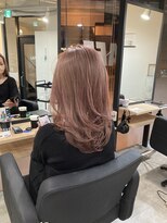 ラフ 難波店(LAFF)&nbsp;#黒髪#ボブルフ#ネビージュ#小顔#ワンレン