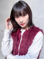オーブ ヘアー ティティー 三宮店(AUBE HAIR titty) 20代・30代_ワイドバングボブ