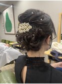 ヘアアレンジ/ヘアセット/お呼ばれアレンジ/20代/30代/40代