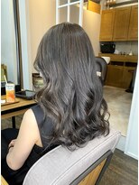 ヘアアンドメイク スタジオ ミムロ(HAIR&MAKE STUDIO MIMURO)&nbsp;ロングレイヤー・艶グレージュ