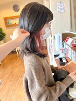 マール(marl) 【marl.】インナーカラー　コーラルピンク