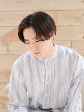 ロアーヘアー オペラオー 折尾店(RAWR hair Opera O) 【RAWR】メンズ_ナチュラルセンターパート