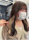 ベージュインナー