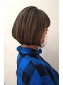 おとなの重めボブ