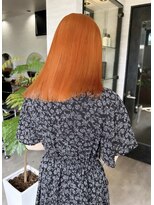 リンクバイビセ 髪質改善(link by vise)&nbsp;#オレンジ#オレンジカラー#ハイトーン#ケアブリーチ#ブリーチ