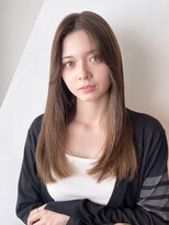 アルバム 渋谷パルコ(ALBUM)&nbsp;ナチュラルストレート_ピンクベージュインナーグレージュ_9339