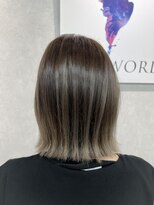 レヴェリー(REVERIE)&nbsp;#バレイヤージュ#ブリーチ#ベージュ#グレージュ