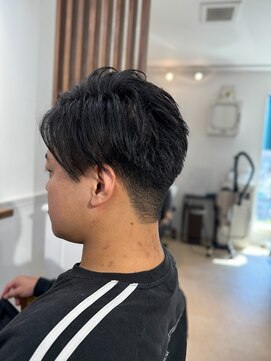 モアナ 逗子(MOANA) 刈り上げグラデーション