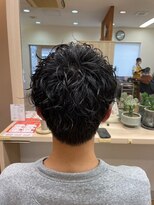 アメイジングヘアー 中沢店(AMAZING HAIR) メンズパーマ/束感/黒髪/韓国マッシュ