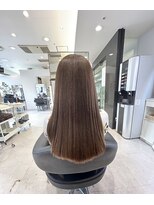 モードケイズブラン(MODE K's Blanc)&nbsp;ioLu髪質改善ストレート×髪質改善カラー【六甲道/髪質改善】