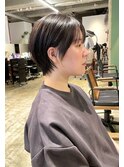 【ポイントカラー◎】ショートボブ×インナーカラー