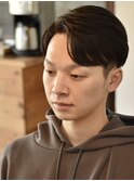 毛流れリバースセンターパート【メンズカット/メンズヘア】