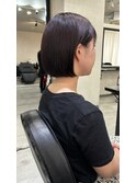 美髪矯正ボブ　30代40代50代　大阪ショート