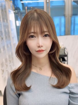 クム(kumu) 【kumu】 ロングレイヤー/顔周りカット/くびれ/栄/名古屋