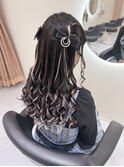 あみこみハーフツイン