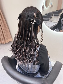 クランリリー 東梅田店(clan lily) あみこみハーフツイン