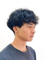 黄ぐまくん美容室 メンズ ショート